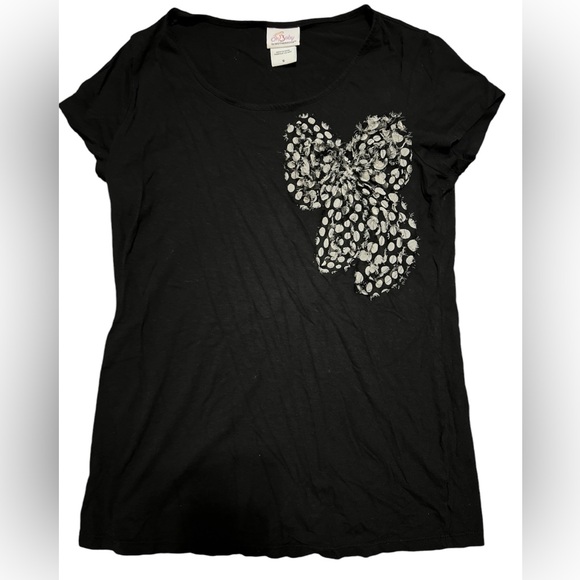 Motherhood Maternity bow shirt (small) - Picture 1 of 1